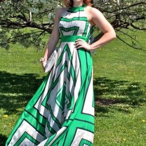 Eliza J Scarf Print Maxi